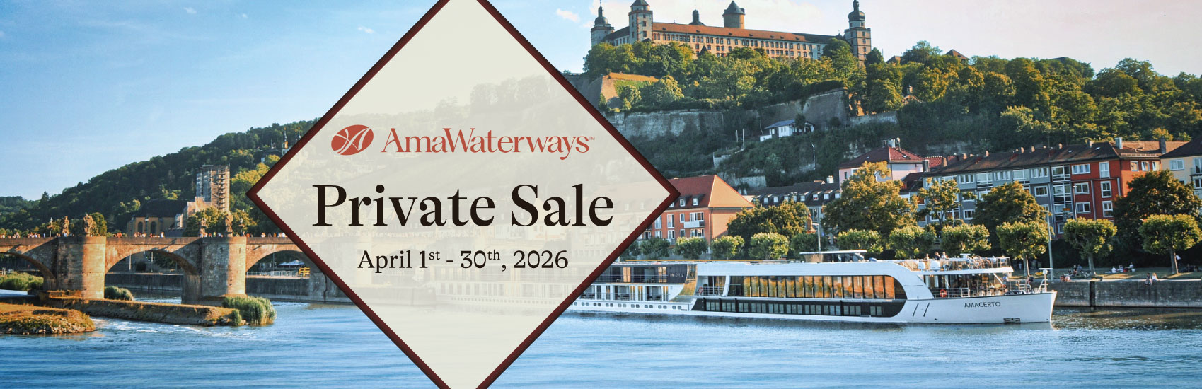 Exclusive Private Sale with AmaWaterways